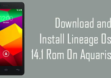 Lineage Os 14.1 ROM On Aquaris E5 4G