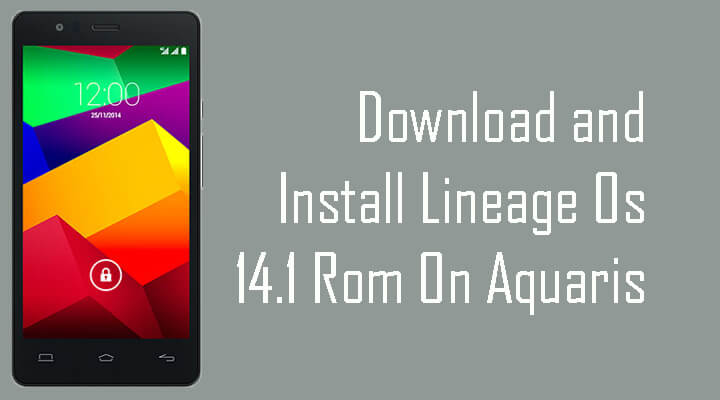 Lineage Os 14.1 Rom On Aquaris E5 4G 