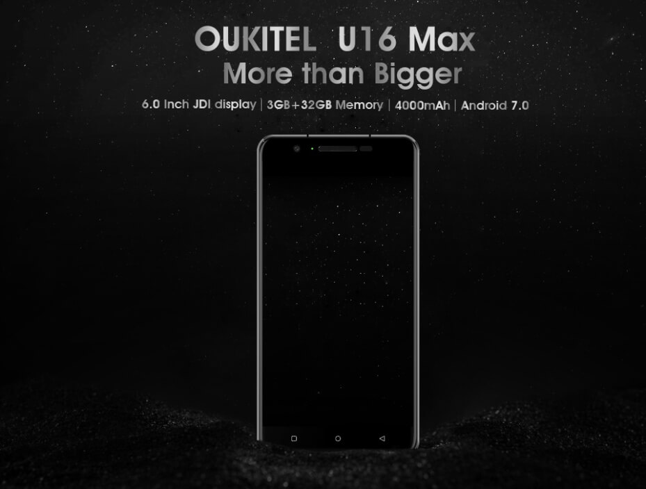OUKITEL U16 Max full specs released