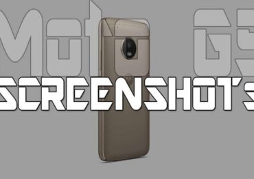 How To Take Screenshots On Moto G5 And G5 Plus