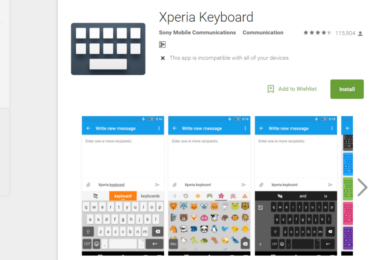 How to Install Xperia Keyboard On Any Android Smartphone