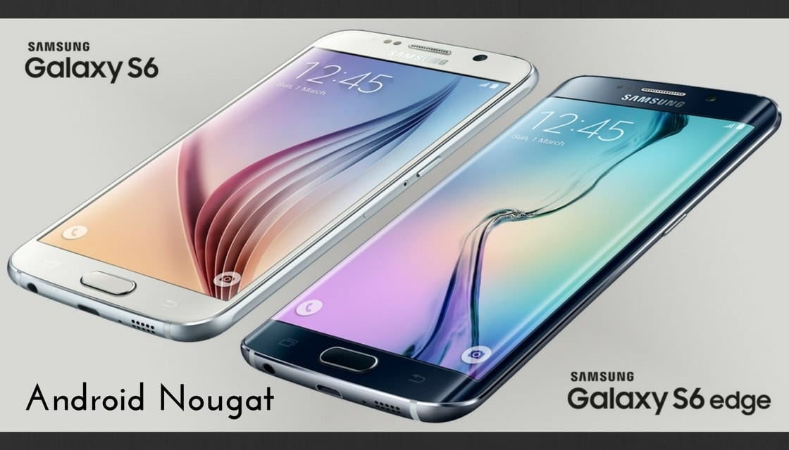 Android Nougat on Indian Galaxy S6 and S6 Edge