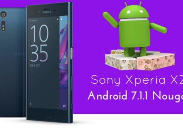 Android 7.1.1 Nougat on Sony Xperia XZ