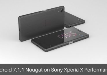 Android 7.1.1 Nougat on Sony Xperia X Performance