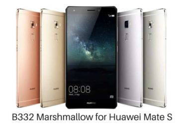 B332 Marshmallow on Huawei Mate S