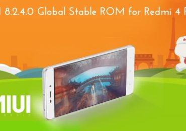 MIUI 8.2.4.0 Global Stable ROM for Redmi 4 Prime