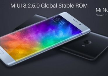 MIUI 8.2.5.0 Global Stable ROM on Mi Note 2