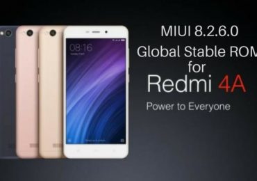 MIUI 8.2.6.0 Global Stable ROM on Redmi 4A