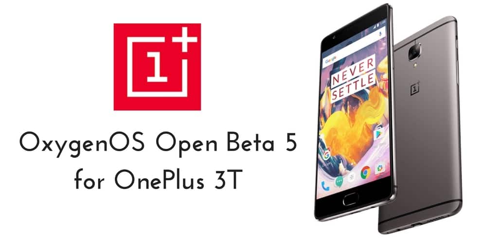 OXYGENOS OPEN BETA 5 FOR ONEPLUS 3T