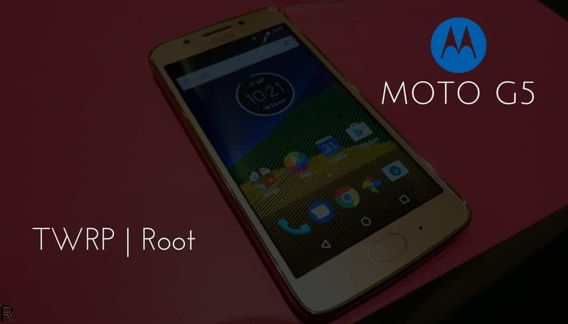 TWRP Recovery and Root Moto G5