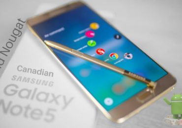 Android Nougat on Canadian Galaxy Note 5