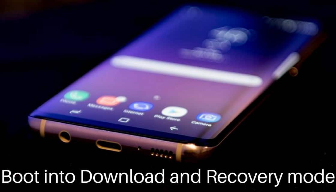 boot Galaxy S8 and S8 Plus into download and recovery mode