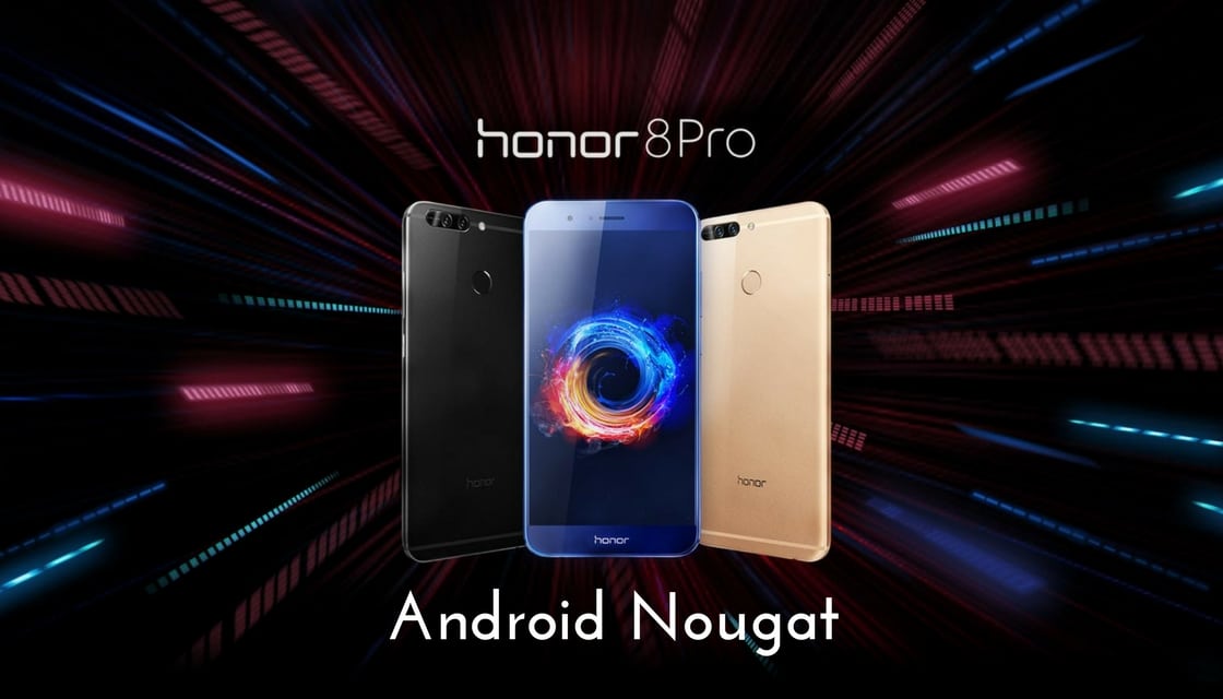 B130 Android Nougat on Honor 8 Pro