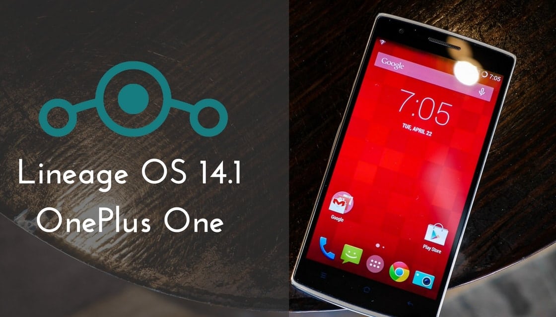 LineageOS 14.1 on OnePlus One