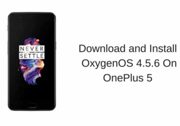 OxygenOS 4.5.6 On OnePlus 5