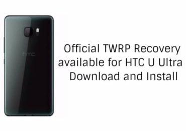 Official TWRP 3.1.1 available for HTC U Ultra