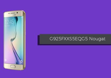 Download Galaxy S6 Edge SM-G925F G925FXXS5EQG5 Nougat