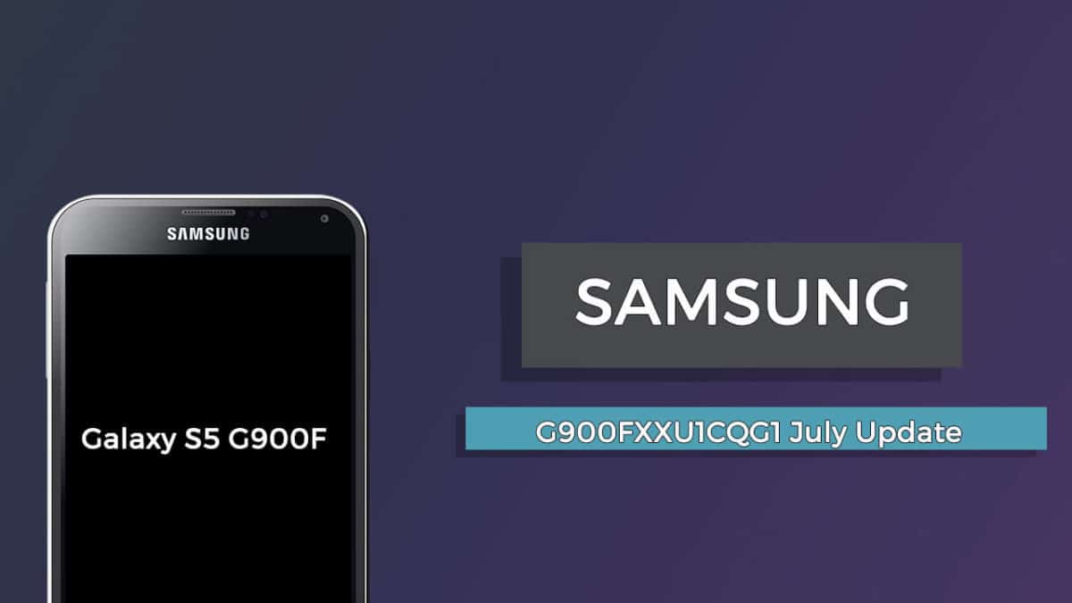 G900FXXU1CQG1 For Galaxy S5 G900F