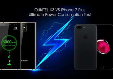 OUKITEL K3 VS iPhone 7 plus power consumption