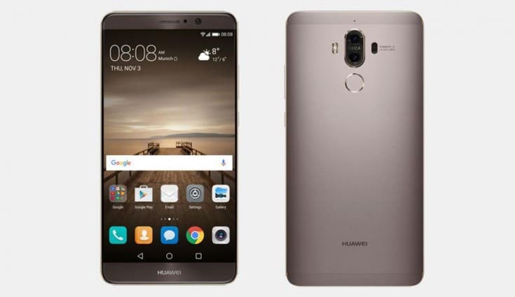 Huawei Mate 9 B196 Nougat Update