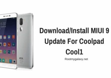 Download/Install MIUI 9 Update For Coolpad Cool1