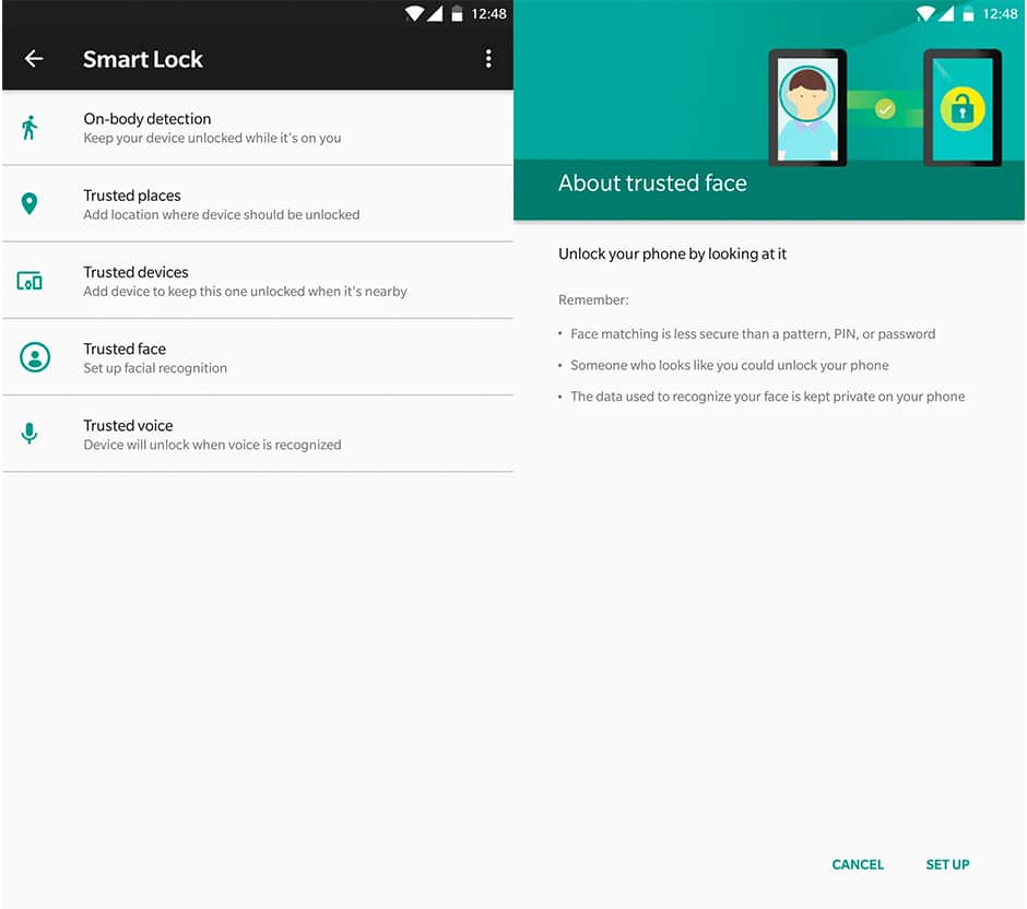 How to Activate the Facial Recognition System Included in Android