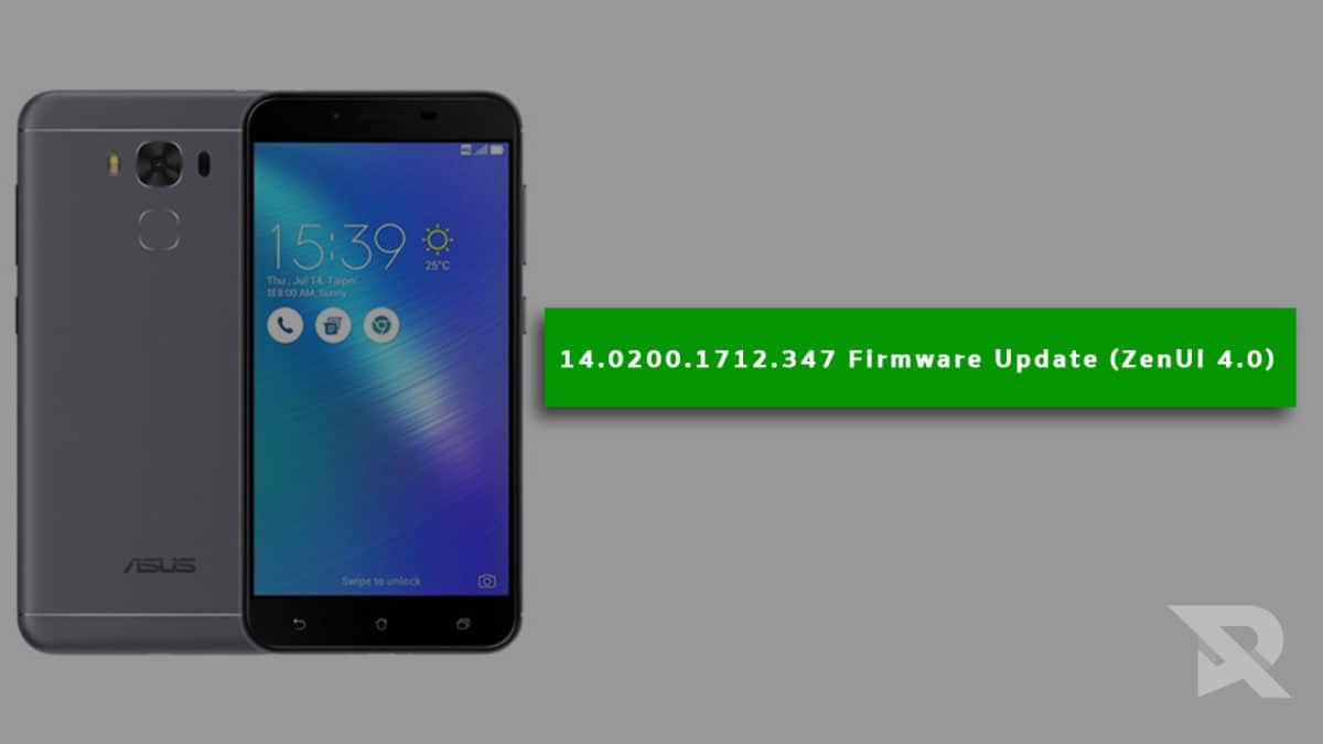 Download/Install ZenFone 3 Max 14.0200.1712.347 Firmware Update (ZenUI 4.0)