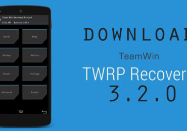 Download and install latest TWRP recovery 3
