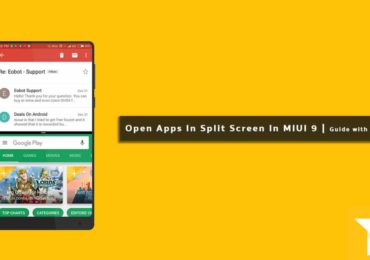 Open Apps In Split Screen In MIUI 9 Guide with Images