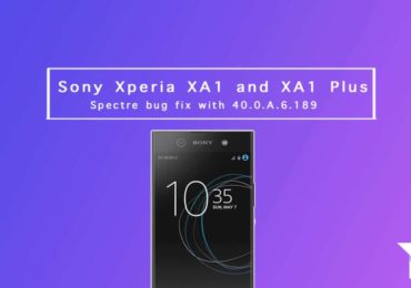 Sony Xperia XA1 and XA1 Plus get Spectre bug fix with 40.0.A.6.189 update