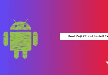 Root Zoji Z7 and Install TWRP Recovery