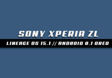 Download and Install Lineage OS 15.1 On Sony Xperia ZL