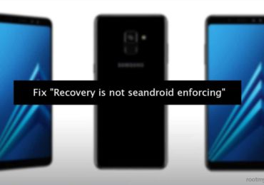 Fix "Recovery is not seandroid enforcing"
