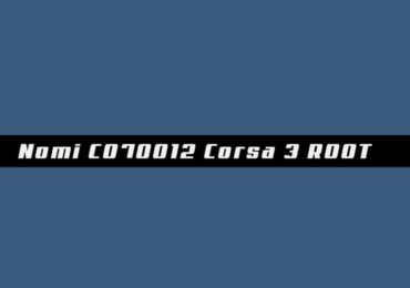 Root Nomi C070012 Corsa 3