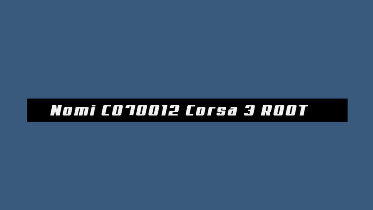 Root Nomi C070012 Corsa 3