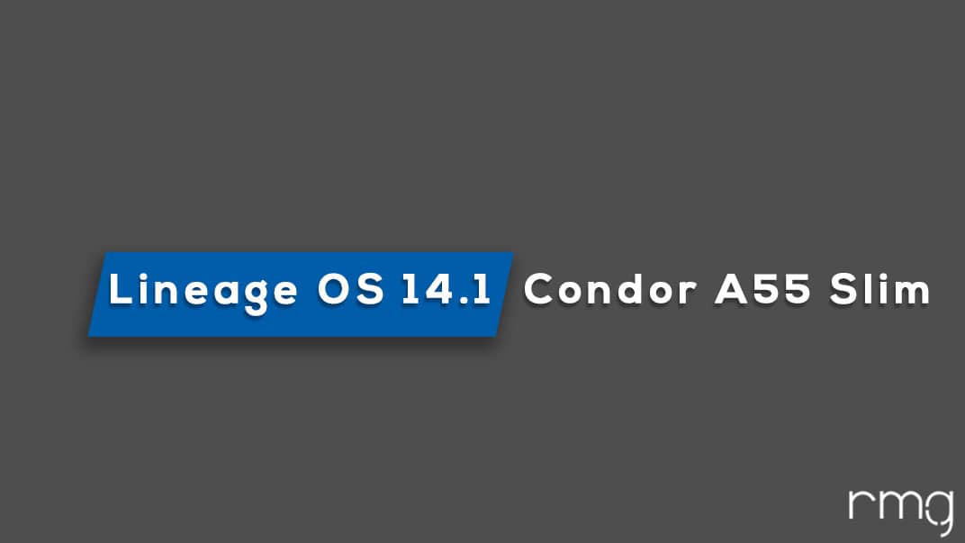 Lineage OS 14.1 On Condor A55 Slim