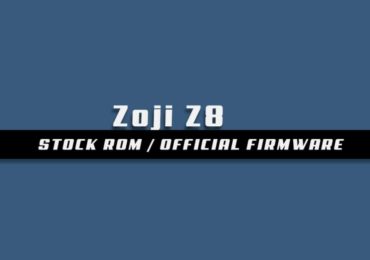 Download and Install Stock ROM On Zoji Z8 [Official Firmware]