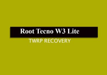 Root Tecno W3 Lite and Install TWRP Recovery