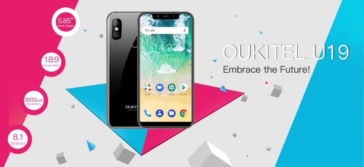 OUKITEL U19-a new iPhone X clone