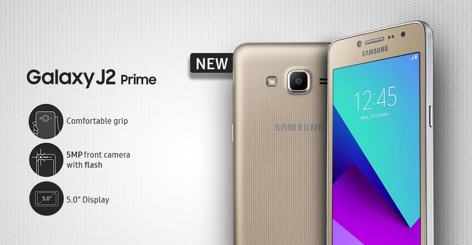 Change Samsung Galaxy J2 Prime Default language