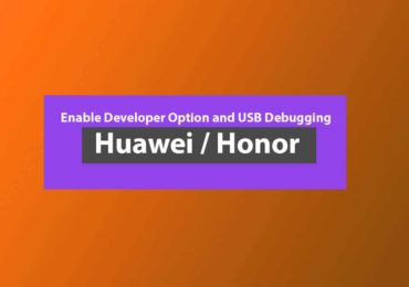 Enable Developer Option and USB Debugging On Huawei Mate 20