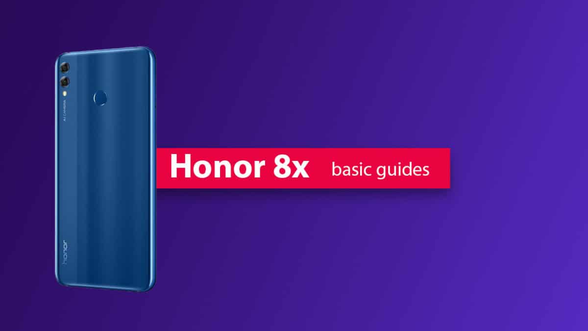 Unlock The Bootloader On Honor 8x