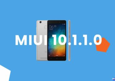 Download MIUI 10.1.1.0 Global Stable ROM for Redmi 3S
