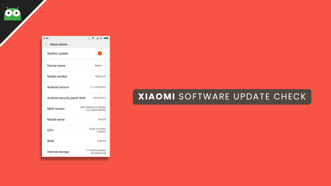 Download and Install Xiaomi Redmi 4 MIUI 10.1.1.0 Global Stable ROM