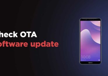 Check OTA Software Update On Huawei Y7 Pro (2019)