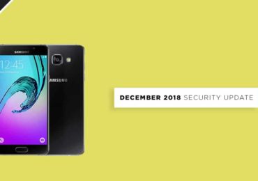 Update Galaxy A5 2016 to A510FXXS7CRL6 December 2018 Security Patch