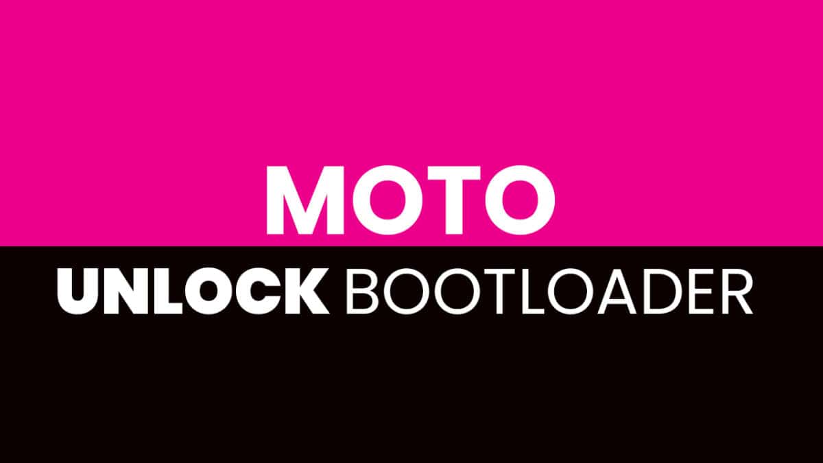 Moto Unlock Bootloader 2
