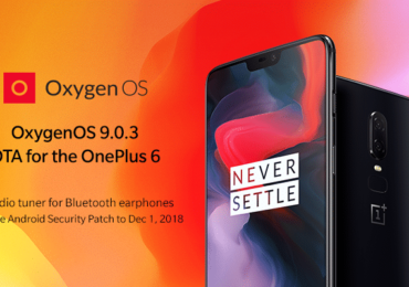 Download and Install OxygenOS 9.0.3 for OnePlus 6 (Full Rom + OTA)