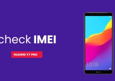 Find Huawei Y7 Pro (2019) IMEI Serial Number