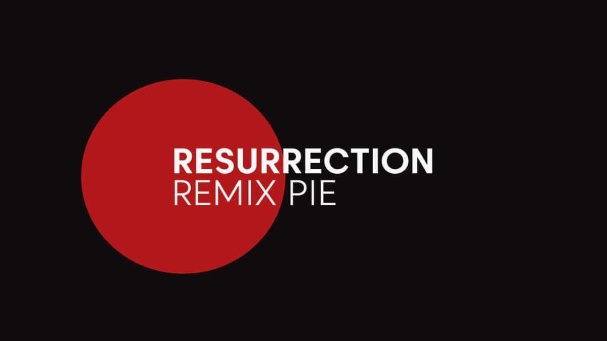 Update Sony Xperia Z1 To Resurrection Remix Pie (Android 9.0 / RR 7.0)